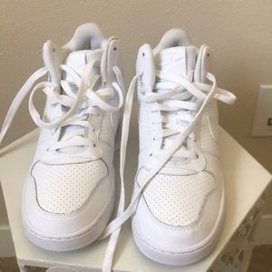 New White Nikes High Top